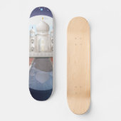 Indisch wereldicoon logo reisposter persoonlijk skateboard (Voorkant)