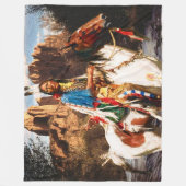 Indische 1A Fleece Deken (Voorkant)