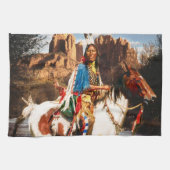 Indische 1A keukenhanddoek (Horizontaal)