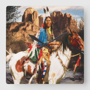 Indische 1A-klok Vierkante Klok