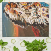 Indische 1B keukenhanddoek (Gevouwen)