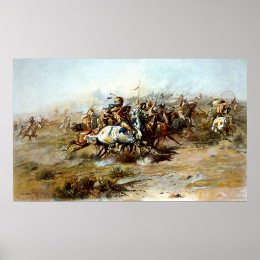 Indische aanval poster (Voorkant)