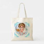 Indische Alien-tas Tote Bag (Achterkant)