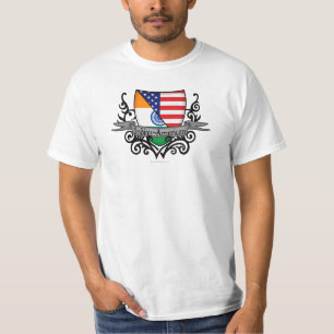 Indische Amerikaanse vlag T-shirt