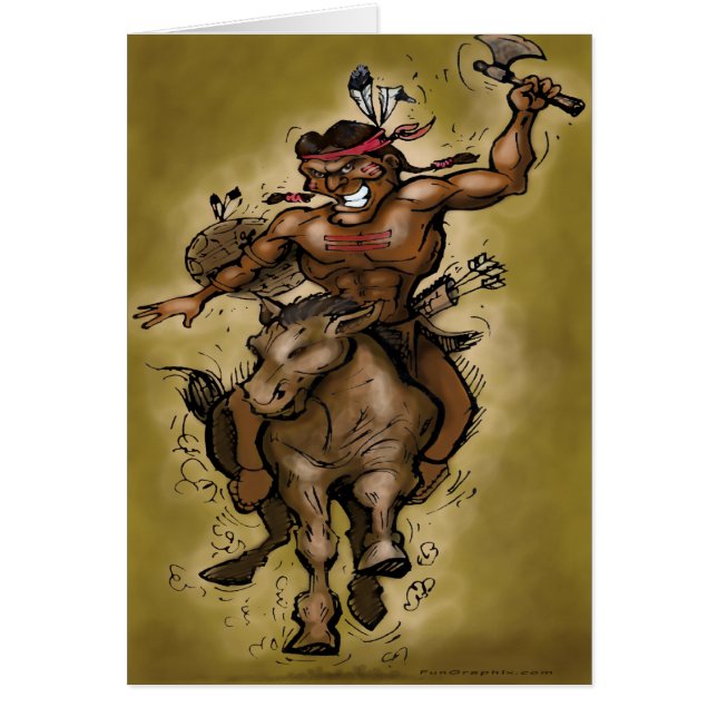 Indische arrior (Voorkant)