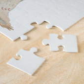 Indische arrior met Pipe-portret van Karl Bodmer Legpuzzel (Zijkant)