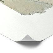 Indische arrior met Pipe-portret van Karl Bodmer Poster (Hoek)