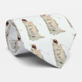 Indische arrior met Pipe-portret van Karl Bodmer Stropdas (Opgerold)