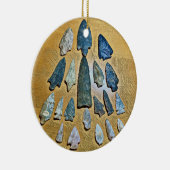 Indische Arrowead Keramisch Ornament (Rechts)