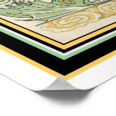 Indische Art Nouveau Print 16 x 20 (Hoek)