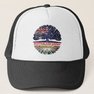 Indische Australische Australische ringbandvlag Trucker Pet