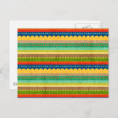 Indische banket briefkaart (Voorkant / Achterkant)