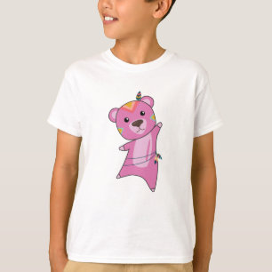 Indische Beren Beer die Teddy Feather uitstrooit T-shirt