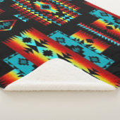 Indische blanket sherpa deken (3/4)