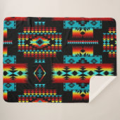 Indische blanket sherpa deken (Voorkant (horizontaal))