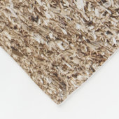 Indische Blauwe Pauw fleece deken (Hoek)