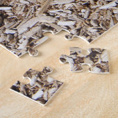 Indische Blauwe Pauw legpuzzel (Zijkant)
