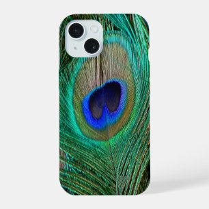 Indische Blauwe Pauwveer iPhone 15 Case
