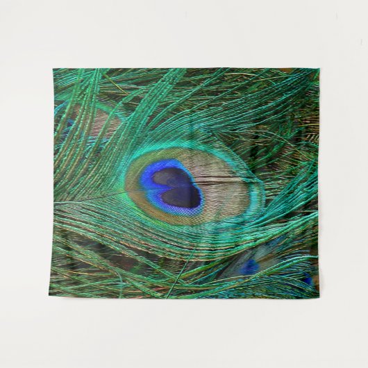 Indische blauwe pekelbek wandkleed (Voorkant (horizontaal))