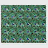 Indische blauwe pekkervaar cadeaupapier (Vlak)