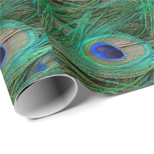 Indische blauwe pekkervaar cadeaupapier (Rol Hoek)