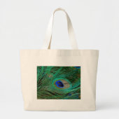 Indische blauwe pekkervaar grote tote bag (Voorkant)