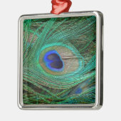 Indische blauwe pekkervaar metalen ornament (Links)