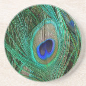 Indische blauwe pekkervaar zandsteen onderzetter (Voorkant)