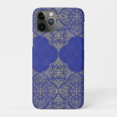 Indische blauwe tempel iPhone case (Achterkant)