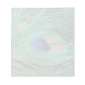 Indische blauwe voetdoek notitieblok (Voorkant)