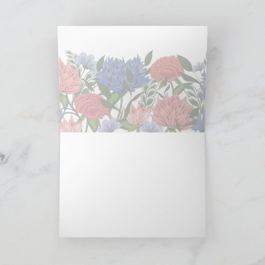 indische bloem kaart (Binnen)