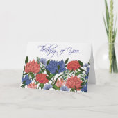 indische bloem kaart (Voorkant)