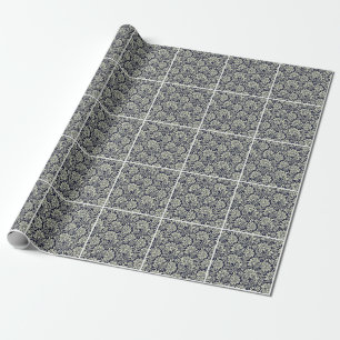Indische Bloemen Grond Ontwerp Cadeaupapier