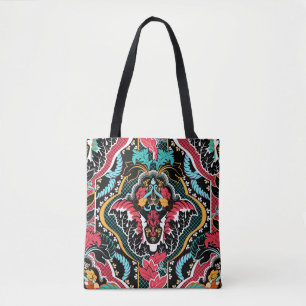 Indische Bloemen: naadloos behang. Tote Bag