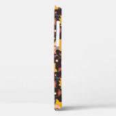 Indische bloemige gekleurde  naadloos Case-Mate iPhone case (Achterkant / Links)