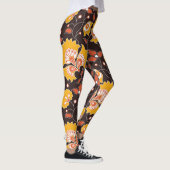 Indische bloemige gekleurde  naadloos leggings (Rechts)