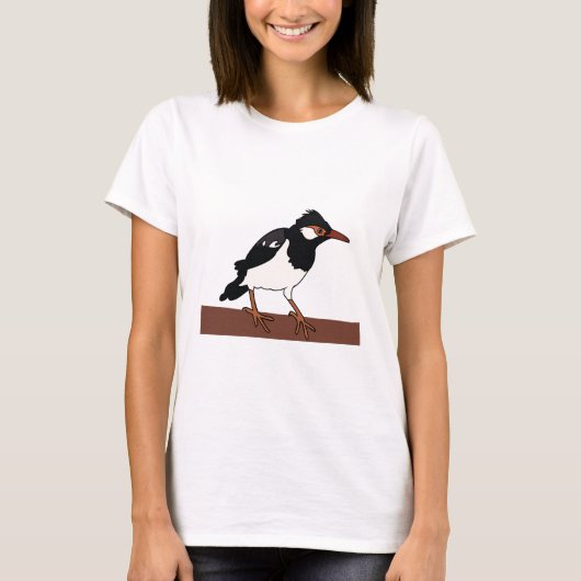 Indische Bonte Spreeuw T-shirt (Voorkant)