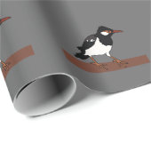 Indische Bonte Spreeuw Vogel Waarnemer Cadeaupapier (Rol Hoek)