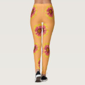 Indische bordbloem leggings (Achterkant)