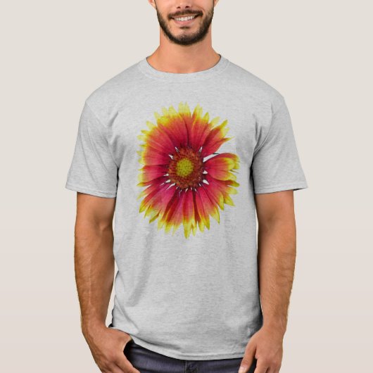 Indische bordbloem t-shirt (Voorkant)