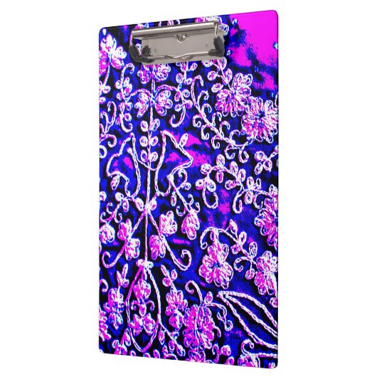 Indische borduurvrouw klembord (Links)