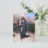 Indische Brave 1891 Briefkaart (Staand voorkant)