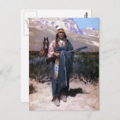 Indische Brave 1891 Briefkaart (Voorkant / Achterkant)