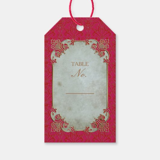 Indische Bruid - Cadeautag Cadeaulabel (Voorkant)