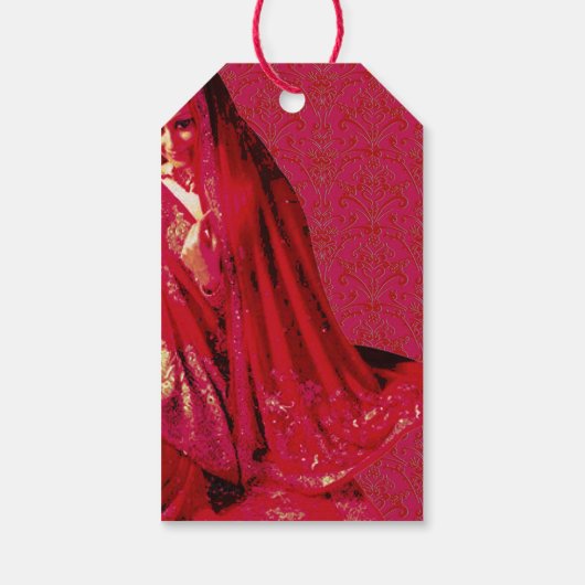 Indische Bruid - Cadeautag Cadeaulabel (Achterkant)