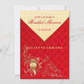 Indische bruiloft - Bridal Shower Uitnodiging (Voorkant)