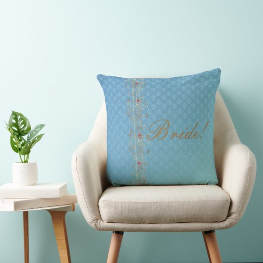 Indische bruiloft II - Pillow Kussen (Stoel)