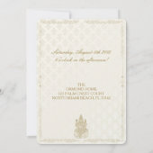 Indische bruiloft III - Vrijgezellenfeest Kaart (Achterkant)