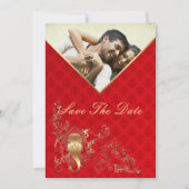 Indische bruiloft - Sla de datumkaart op Save The Date (Voorkant)