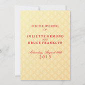 Indische bruiloft - Sla de datumkaart op Save The Date (Achterkant)